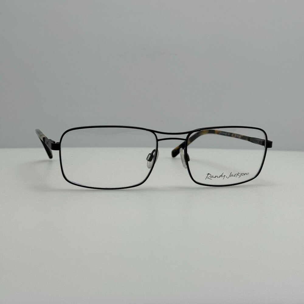Randy Jackson Eyeglasses Eye Glasses Frames 1102 021 Black 55-18-145